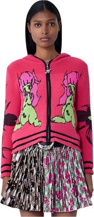 Chopova Lowena My Name Is Tiny Cardigan - Dames - Vesten - Roze - S - Truien & Vesten