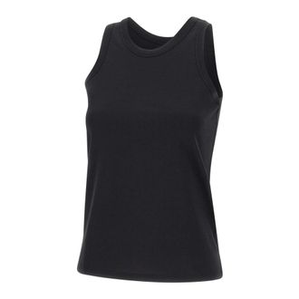 Loulou Studio Sleeveless Tops, female, Black, Size: S Poso LDS Tank Top