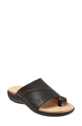 Trotters Regina Slide Sandal in Black at Nordstrom, Size 10.5