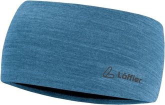 LOEFFLER Merino Wool Headband Wide Stirnband - Unisex | blau