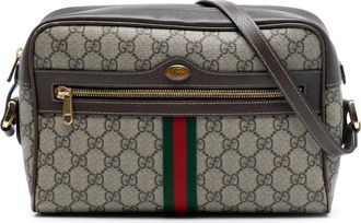Gucci Pre-owned Gucci GG Supreme Ophidia Crossbody Unisex 517080 001998