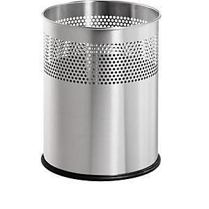 Helit Helit - Cesta De Papel 15l H321x&oslash;255mm Redonda Va Plata