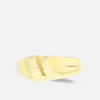 O'Neill Sandale ONEILL SUNSET SLIDER WOMEN LOW, Damen, Gr. 36, tender gelb, Synthetik, Schuhe Sandale