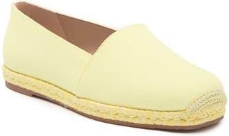 Stuart Weitzman Dree Espadrille Flat in Pale Yellow at Nordstrom Rack, Size 6.5