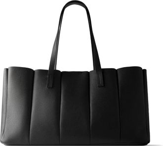 L37 Tassen, Dames, Zwart, ONE Size, Leer, Lost in France Tote