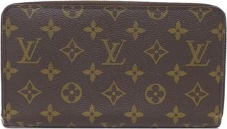 Louis Vuitton Marron Monogram Monogram Long Wallet (Bi-Fold) (Pre-Owned)