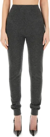 Saint Laurent Mujer, Pantalones, Gris, Talla: S