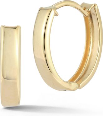 Ember Fine Jewelry 14K Gold Small Oval Hoops