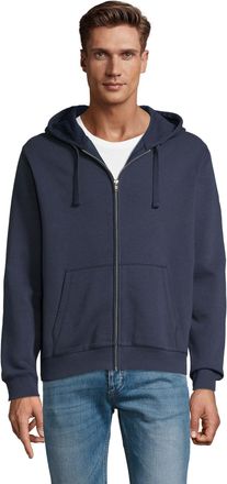 SOLS Heren Spike Full Zip Hoodie (Franse marine)