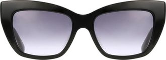 Rebecca Minkoff IMOGEN 1/G/S 807/9O Womens Sunglasses Black Size 53