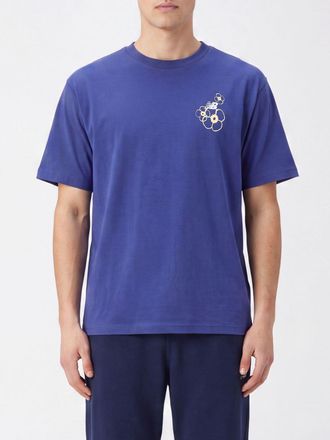 New Balance T-shirt in misto cotone con stampa grafica e logo a contrasto