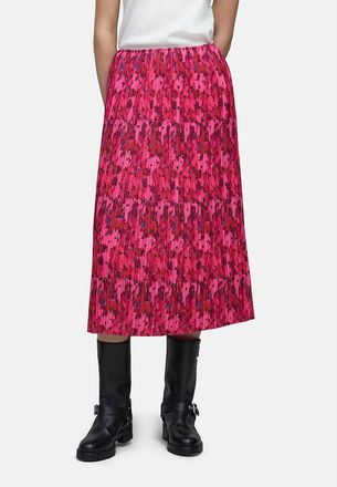 Ikks Bedrukte, halflange rok, wijd uitlopend