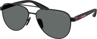 Prada Authentieke stijlvolle brillen met eersteklas service - unisex - Zonnebrillen - Zwart - 58 MM - Accessoires