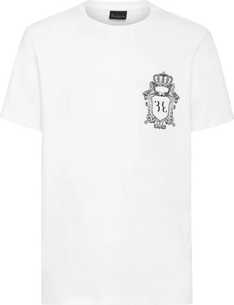 Billionaire Boys Club T-shirt Ronde Hals SS - Heren - T-shirts - Wit - 4XL - Katoen - Tops