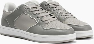 Ben Sherman Mens Ben Sherman Club Leather Mens Grey Trainers - Size: 10