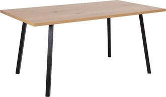 Furniture To Go Cenny Dining Table in Oak & Black