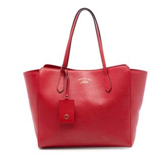 Gucci Pre-owned Gucci Medium Leather Swing Tote Ladies TW2OWVC941805SDD