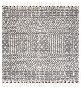 Safavieh Alfombra lana marfil/negro 183 x 183 cm