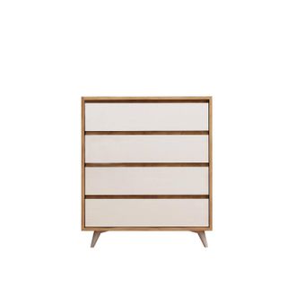 Hanah Home C&oacute;moda De Madera <> - 70 X 40 X 86 Cm - Beige