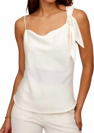 Fifteen Twenty Sasha Tank Top In Ivory