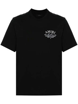 Amiri Arts District katoenen T-shirt met logoprint