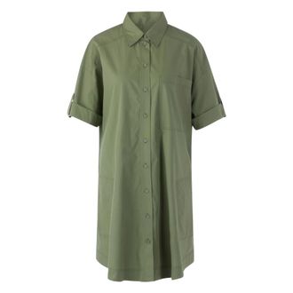 Marc Cain Short Dresses, female, Green, Size: M Short Dress