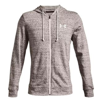 Under Armour Rival Terry Hooded Jacket Grey 1370409-112