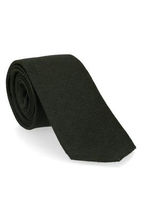 Fortela Hemp Imperial Tie in Bottle Green at Nordstrom