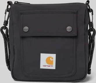 Carhartt Work in Progress Crossbody Bag mit Label-Detail in Black, Größe 1