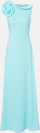 Roland Mouret Vestido de fiesta con apliques florales