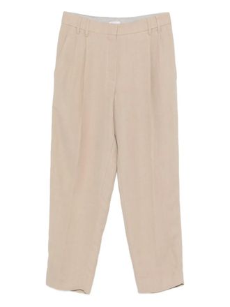 Brunello Cucinelli pleated trousers - Beige