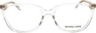 Michael Kors 0MK4067U Clear Acetate Eyeglasses - Clear