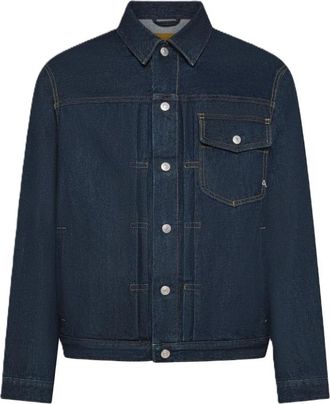 Cycle 361Ji 04 Jas - Heren - Spijkerjassen - Blauw - M - Katoen - Jassen