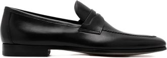 Magnanni leather loafers - men - Leather/Leather/Fabric - 45 - Black