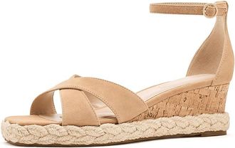 Pelle Moda Pippen Womens Wedge Shoes Burnt Sugar : 9.5 M, Suede