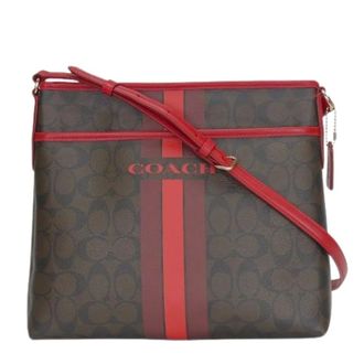Coach Pre-owned Cross Body Bags, female, Multicolor, Size: ONE SIZE Pre-owned Signature Shoulder Bag