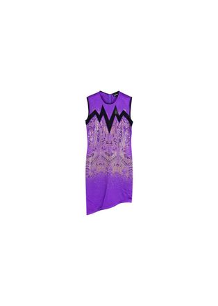 Just Cavalli Purple studded bodycon dress Size M