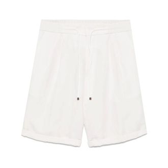 Brunello Cucinelli Brunello Cucinelli, Casual Shorts, male, White, Size: 2XL Casual Shorts