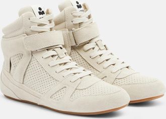 Isabel Marant Senny suede high-top sneakers