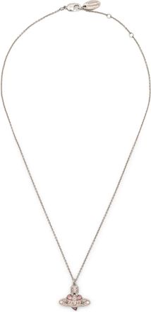 Vivienne Westwood Collana con cristalli - Argento