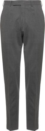 Pantaloni Torino Tailored Grey Wool Pants with Classic Belt Loops