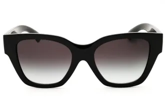 Burberry 0BE4489U Rectangular Acetate Sunglasses - Black
