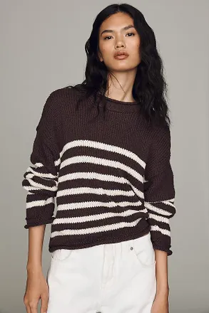 Pilcro Harlow Oversized Roll Neck Sweater