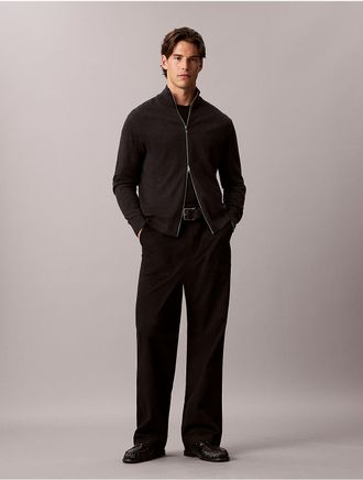 Calvin Klein Jeans Calvin Klein Mens Baggy Utility Chinos - Black - 29W x 30L