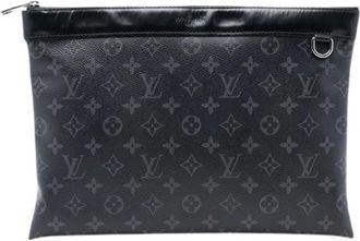 Louis Vuitton Pre-owned Clutches, female, Black, Size: ONE SIZE Pre-owned Discovery Pochette GM