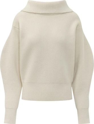Givenchy Pullover met hoge hals - Dames - Ronde hals truien - Wit - S - Truien & Vesten