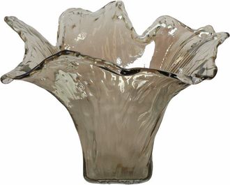 Sagebrook Home 19In Fiastra Wide Italian Art Glass Vase