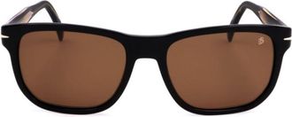 David Beckham Db 1045/S Rectangular Frame Acetate Sunglasses