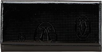 Cartier Black Long Wallet (Bi-Fold) (Pre-Owned)