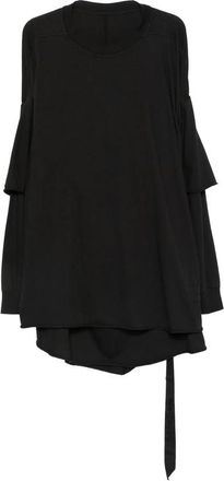 Rick Owens Layered-sleeve Oversized T-shirt